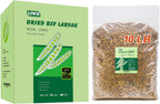 Dried insect supplement ready for feeding time