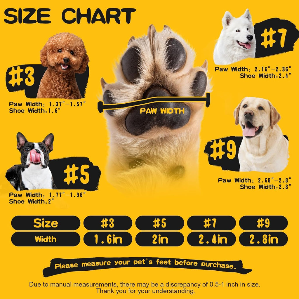 Expawlorer dog booties showing non-slip rubber sole