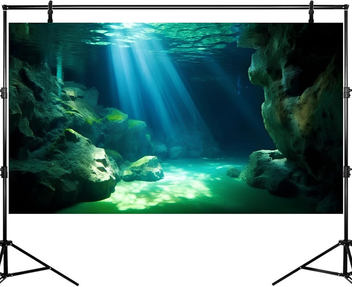 Tropical fish aquarium background by Riivvdise for realistic underwater setups.