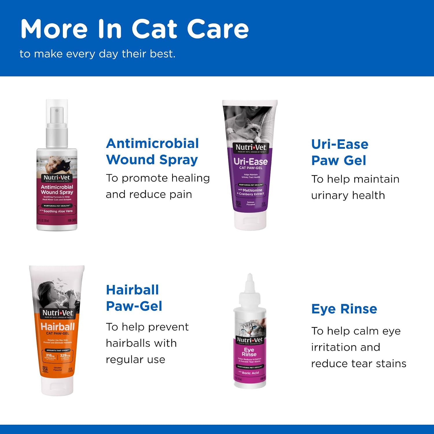 Kitten and senior cat daily vitamin supplement gel
