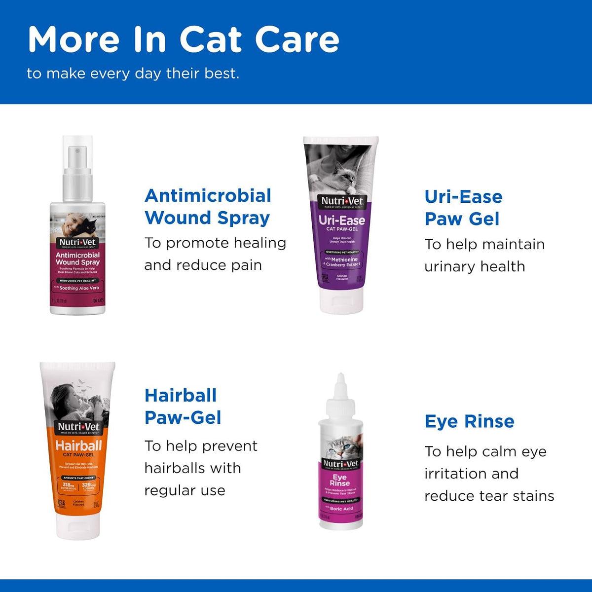 Side profile of 3 ounce Nutri-Vet cat supplement tube