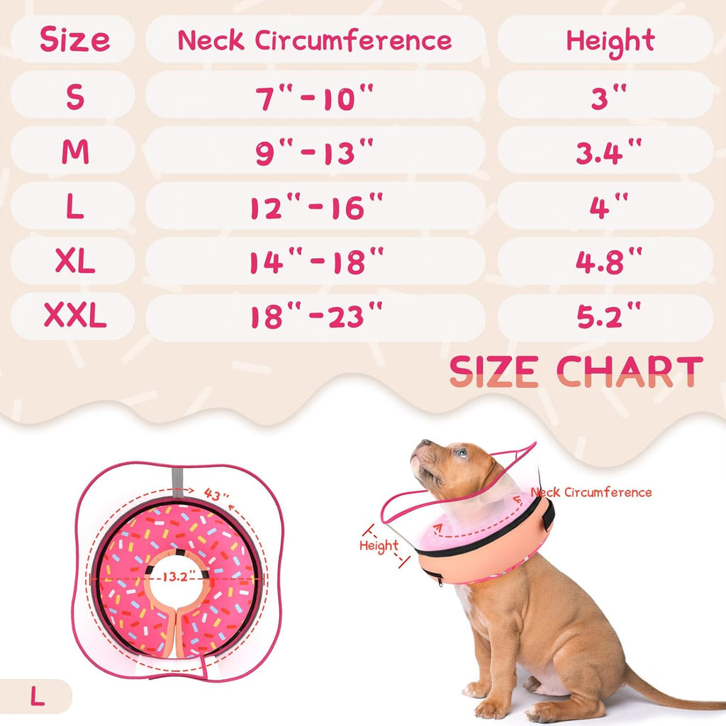 Supet protective inflatable collar showing air inflation valve design closeup