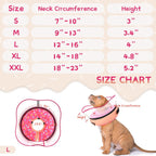 Supet protective inflatable collar showing air inflation valve design closeup