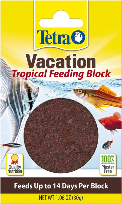 Tetra Weekend and Vacation Feeder slow-release gel block front view