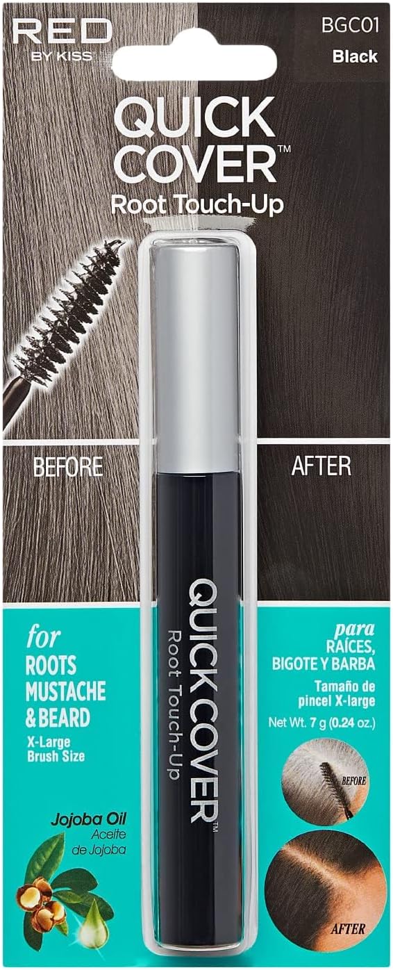 Authentic USA imported RED by KISS temporary hair mascara product view
