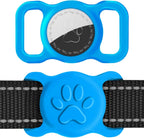 Dynmeow Dog Cat Collar Holder Compatible with Airtag, Anti-Lost Silcione Holder for 3/8 and 5/8 Inch Wide Collars, Black, S(1 Pack) - Image 9