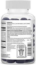 Amazon Basics Prebiotic And Probiotic Gummies count and supply view