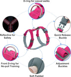 Plutus Pet heavy duty nylon pet vest with reflective straps side profile
