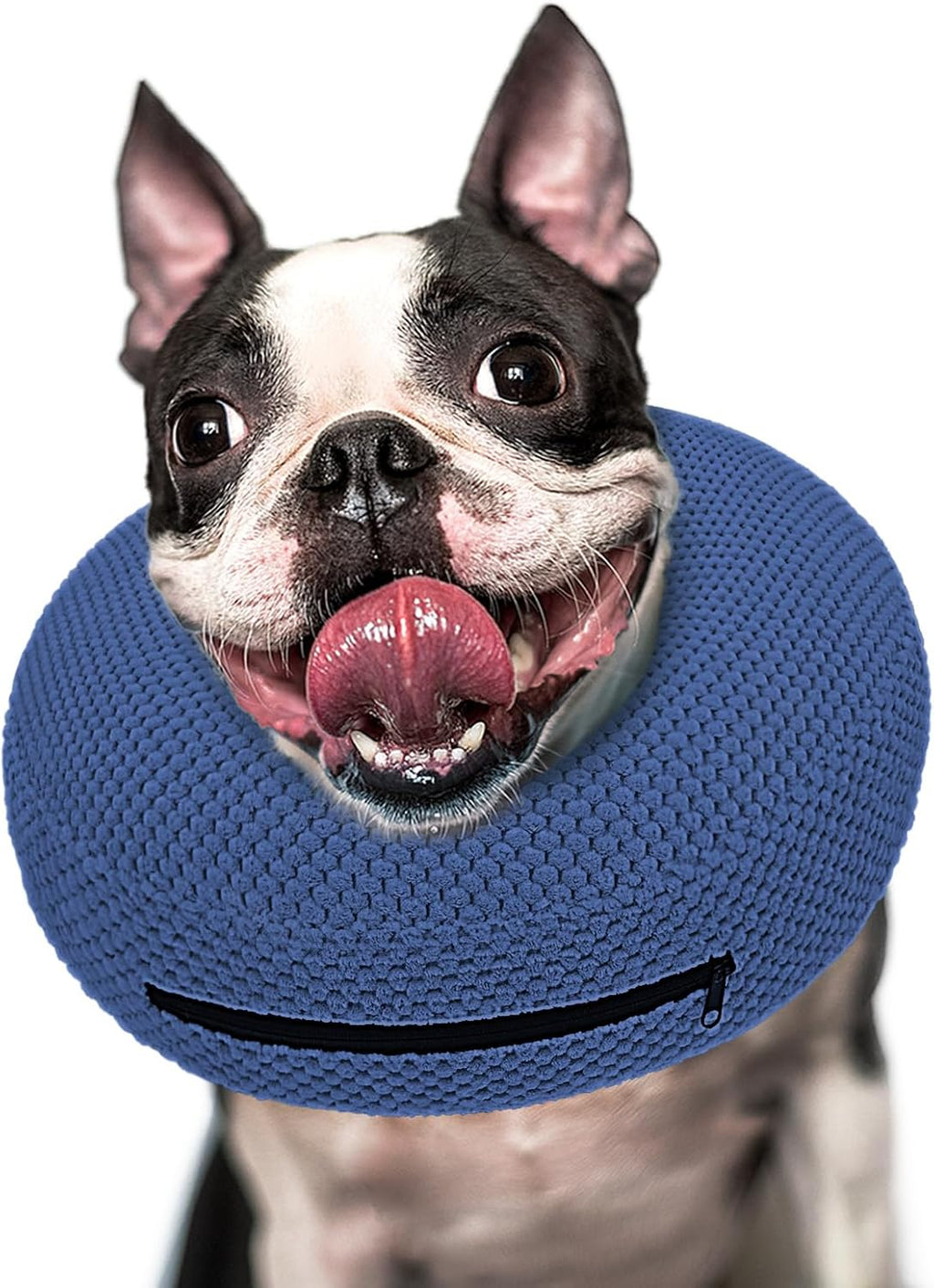 Supet Inflatable Dog Cone Collar for Dogs to Stop Licking, Dog Donut Collar After Surgery, Soft Pet Cone for Small Medium Large Dogs - Image 11