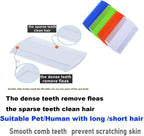 Full 6-piece Weback pet comb set for flea and tick removal