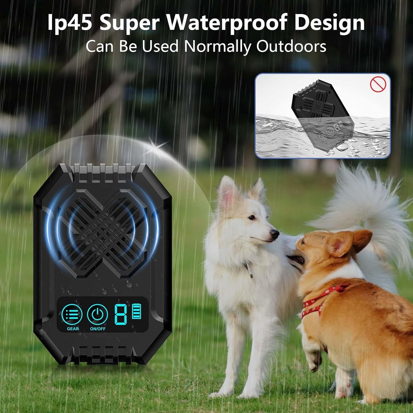 Authentic Dancing Thru Life barking control device packaging