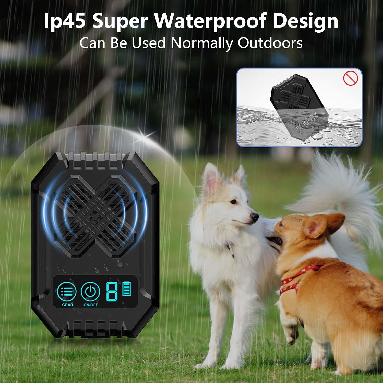 Authentic Dancing Thru Life barking control device packaging