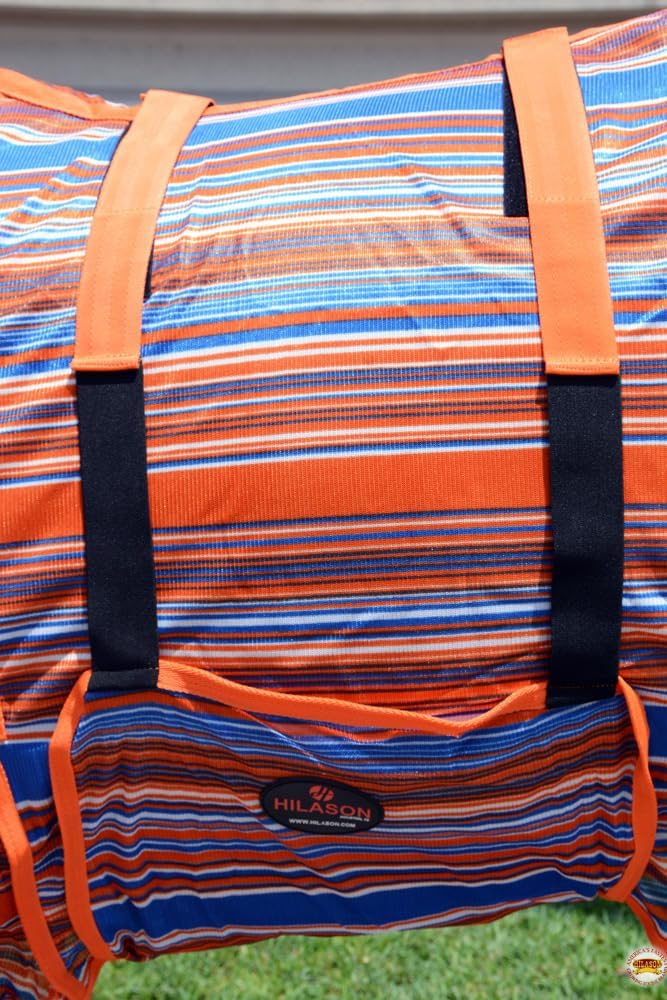 Close up view of the breathable polyester nylon mesh fabric weave.