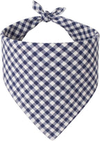 Dog Bandanas 1 Pack; Cotton Linen Pink Plaid Bandana for Large Dogs; Soft Breathable Dog Accessories; Valentines Girl Dog Bandana (Pink Gingham, Large) - Image 11