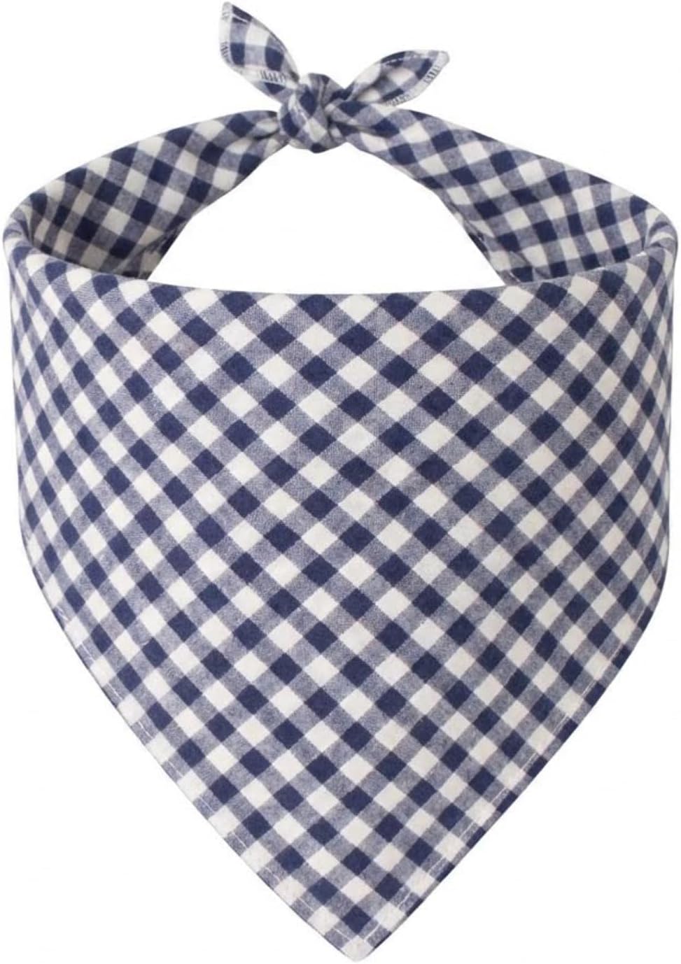 Dog Bandanas 1 Pack; Cotton Linen Pink Plaid Bandana for Large Dogs; Soft Breathable Dog Accessories; Valentines Girl Dog Bandana (Pink Gingham, Large) - Image 11