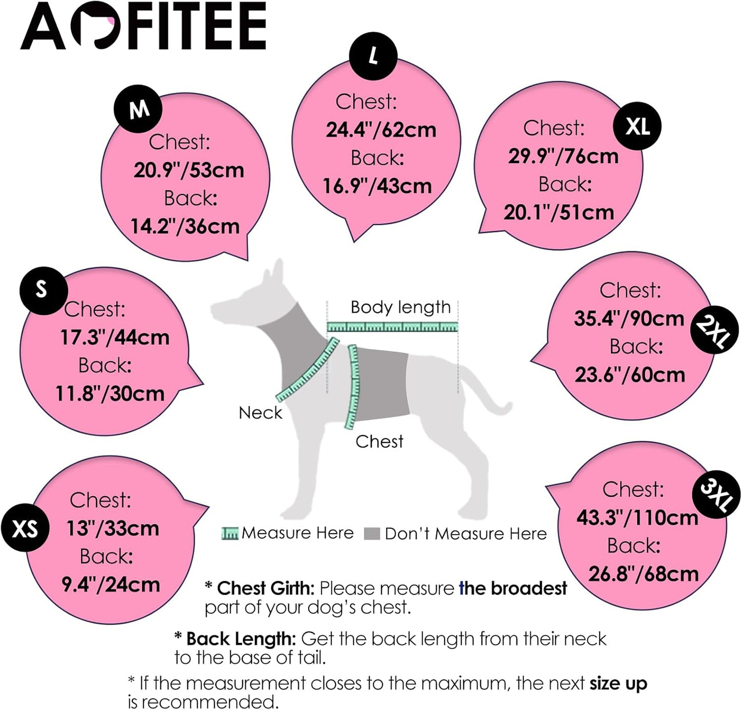 Interior fleece lining of Aofitee pet winter vest