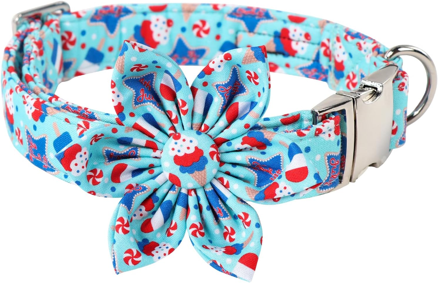 Maca Bates Cherry Pink Dog Collar with Cute Solid Sailor Bow Tie for Small Girl Boy Dogs,Girly Adjustbale Durable Breakaway Soft Collars with Bowtie for Female Male Puppy,Pet with Metal Buckle - Image 12