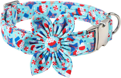 Maca Bates Cherry Pink Dog Collar with Cute Solid Sailor Bow Tie for Small Girl Boy Dogs,Girly Adjustbale Durable Breakaway Soft Collars with Bowtie for Female Male Puppy,Pet with Metal Buckle - Image 12