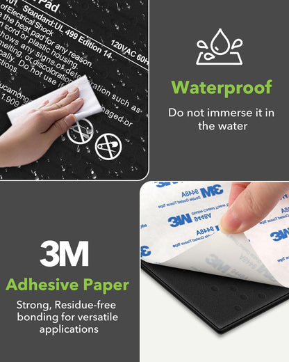 Close up of BN-Link electric indoor heating mat
