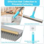 Zabare pet hair remover long handle adjustable rod