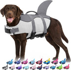 Bess Bridal Dog Life Jacket - Shark Life Vest for Swimming Boating - Reflective Lifejacket Swimsuit for Small Medium Large Dogs - High Buoyancy Lifesaver Preserver with Rescue Handle, Pink Shark XL - Image 11