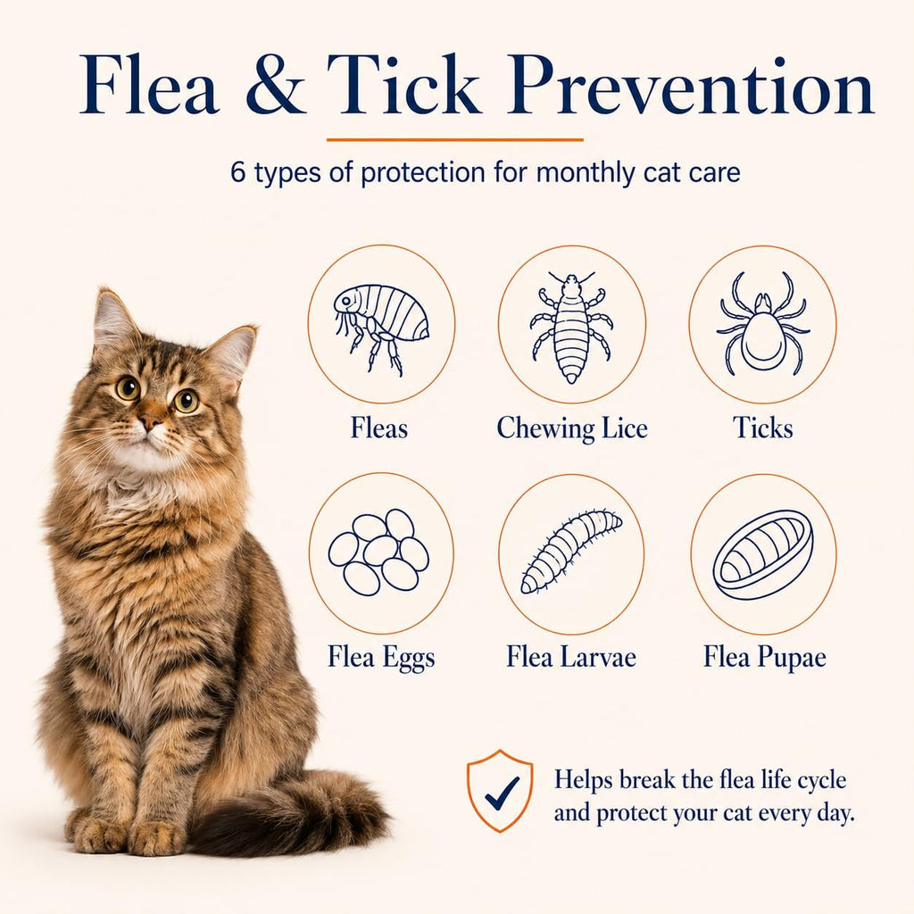Authentic PetArmor Plus USA imported cat care