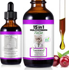 Datival 15-in-1 Cat Multivitamin Liquid Drops 60ml bottle front view