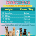 Daily pest defense soft chews for all dog breeds and life stages