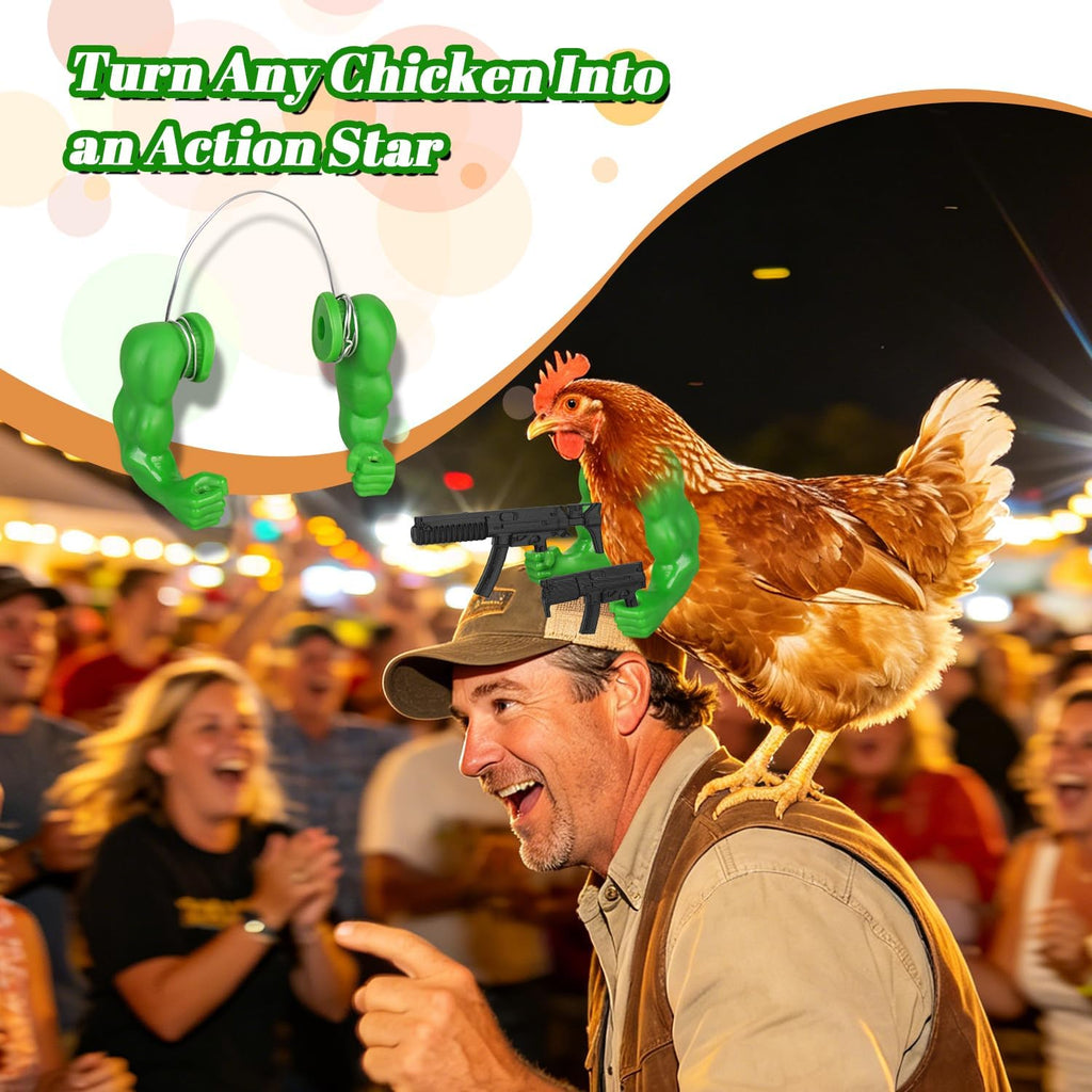 Enrichoice chicken costume accessories for backyard poultry dressing up