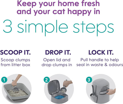 Litter Genie Easy Roll integrated scoop holder