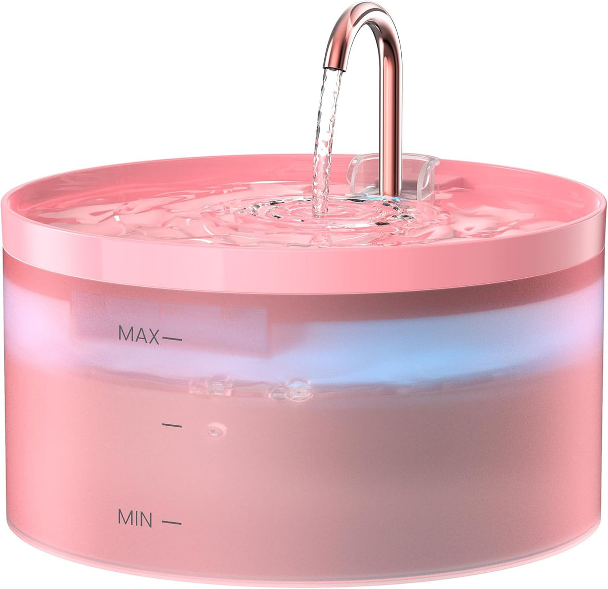 Cat Water Fountain: 108oz/3.2L Cat Fountain Super Silent Pet Drinking Dispenser - Water Fountains for Kitty Indoor - Quiet Pump and Faucet Design - Suitable for Cats and Dogs - BEMOONY - Image 11