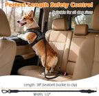 PetBonus dog car seat belt showing lockable clip