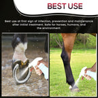 Sav-A-Hoof equine hoof treatment label details