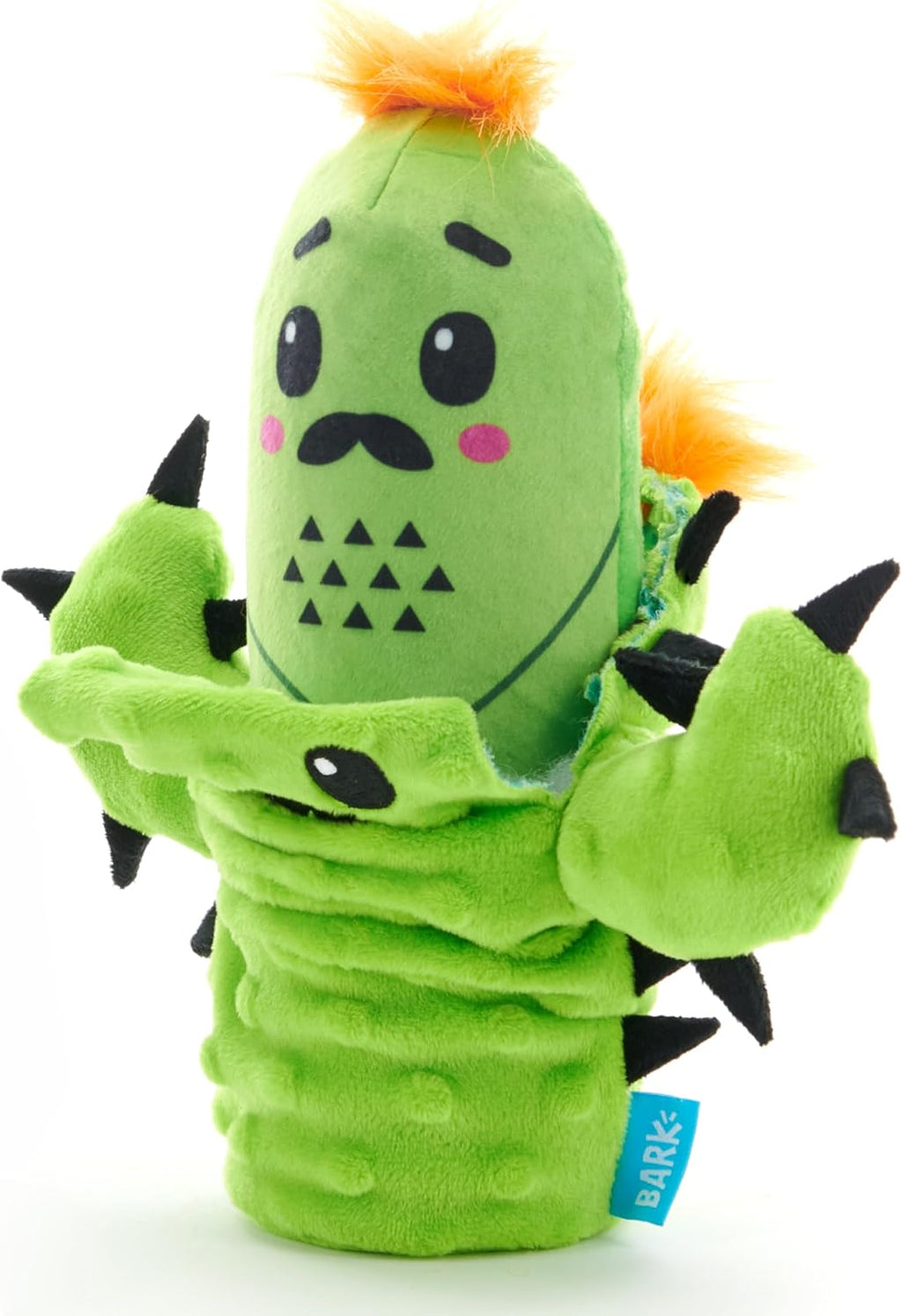 Barkbox Consuela the Cactus 2-in-1 Interactive Plush Dog Toy - Squeaky Dog Chew Toy with Crinkle Layers - for Large Dogs and Puppies - Image 13