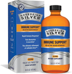 Sovereign Silver bio-active silver hydrosol front view bottle packaging