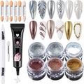 Sutozmiwe chrome nail powder front view packaging