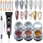 Sutozmiwe chrome nail powder front view packaging