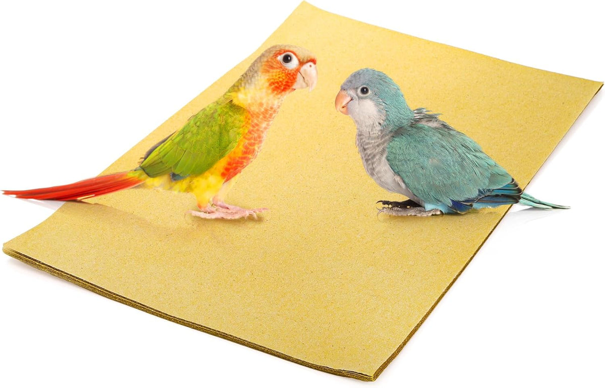 Comparison of Okllen gravel liner sheet size with standard bird cage tray