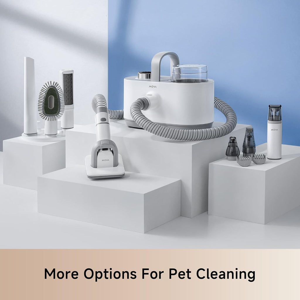 Mova G1 Pro professional pet grooming kit with eleven thousand Pascal suction power