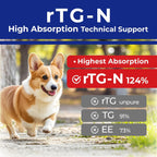 Back label of Wellix dog and cat joint support supplement with EPA and DHA facts