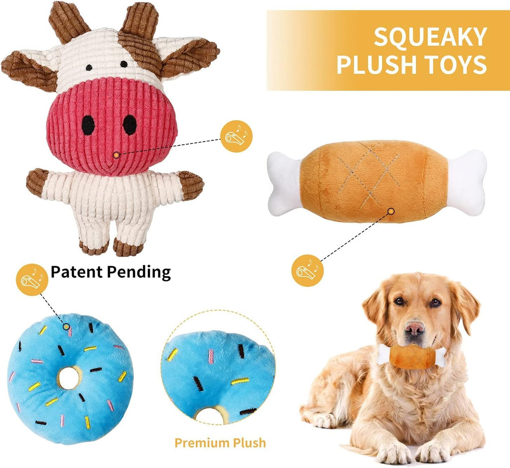 Toozey durable cotton rope chew toys for small dogs close up