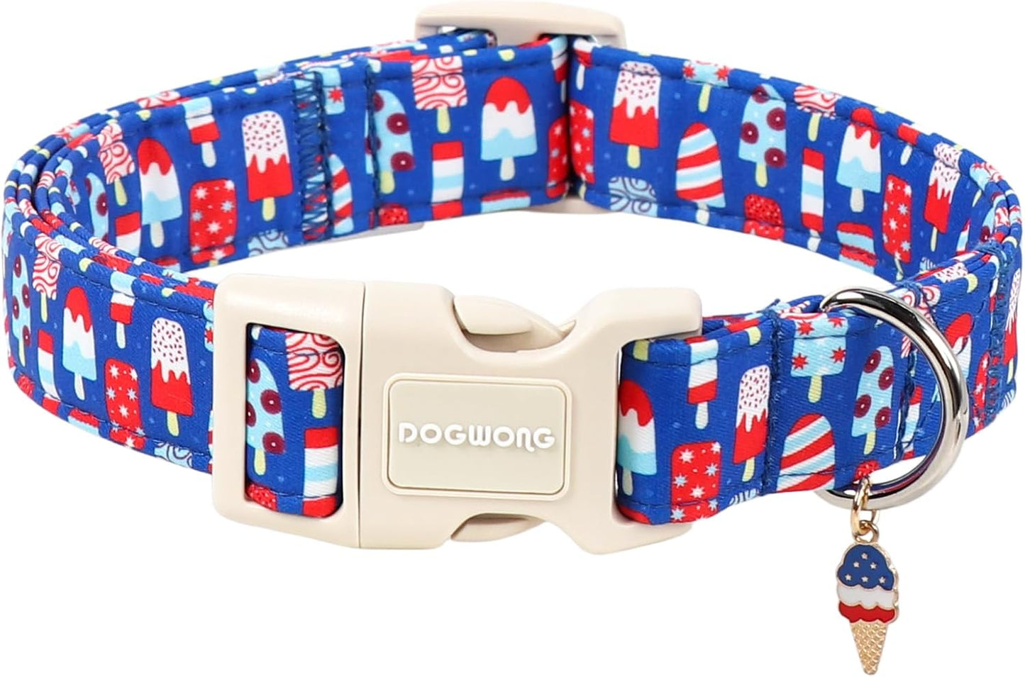 Spring Summer Dog Collar for Girl Dogs- Pink Polka Female Dog Collar, Adjustable Soft Beach Dots Dogs Collars for Small Dogs, S - Image 11