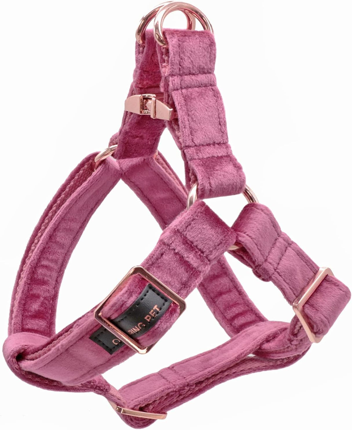ARING PET Dog Halter Harness, Velvet Dog Harness, Adjustable No Pull White Dogs Halter Harness. Small (Pack of 1) - Image 12