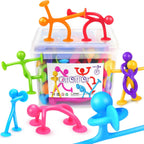OleOletOy 21 Pack Suction Fidget Toys set on desk