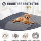 Premium imported pet couch protector showing clean machine washed finish