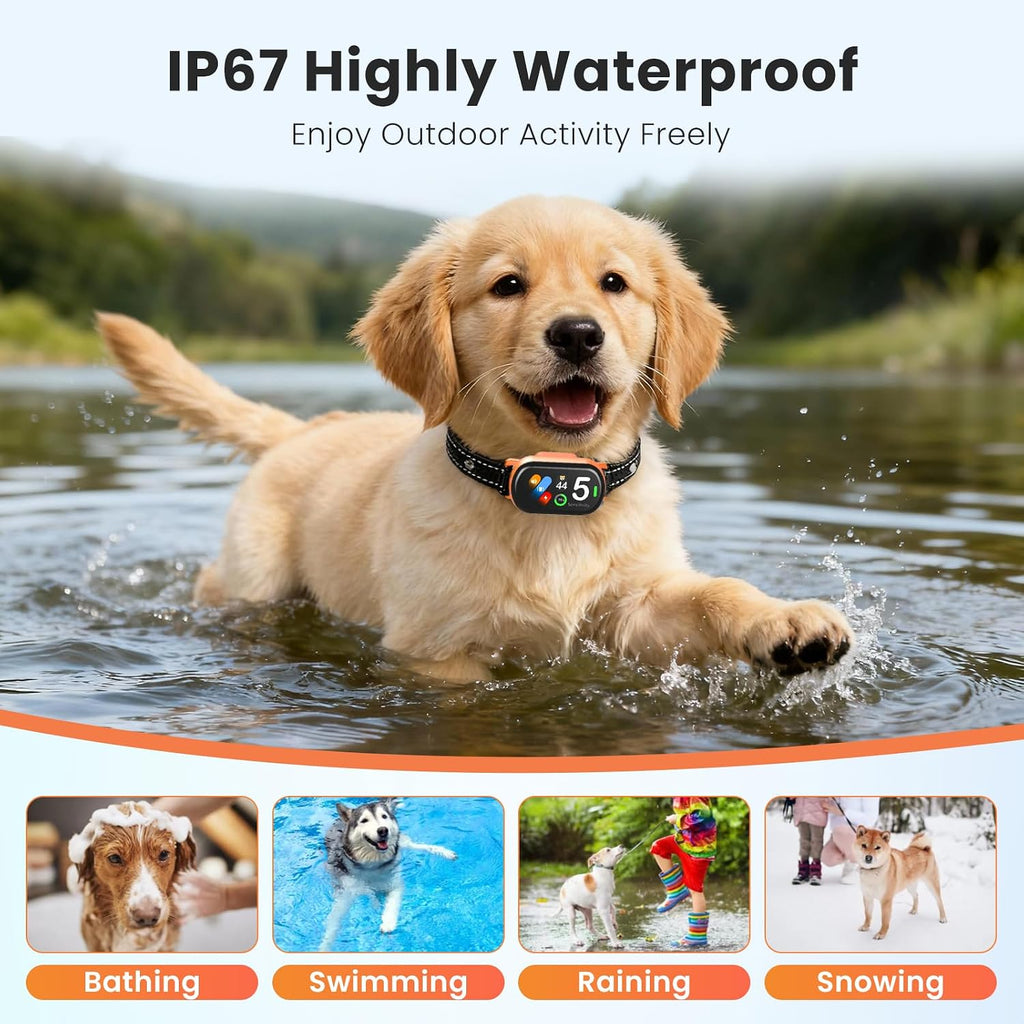 Natgovod anti barking collar packaging and accessories
