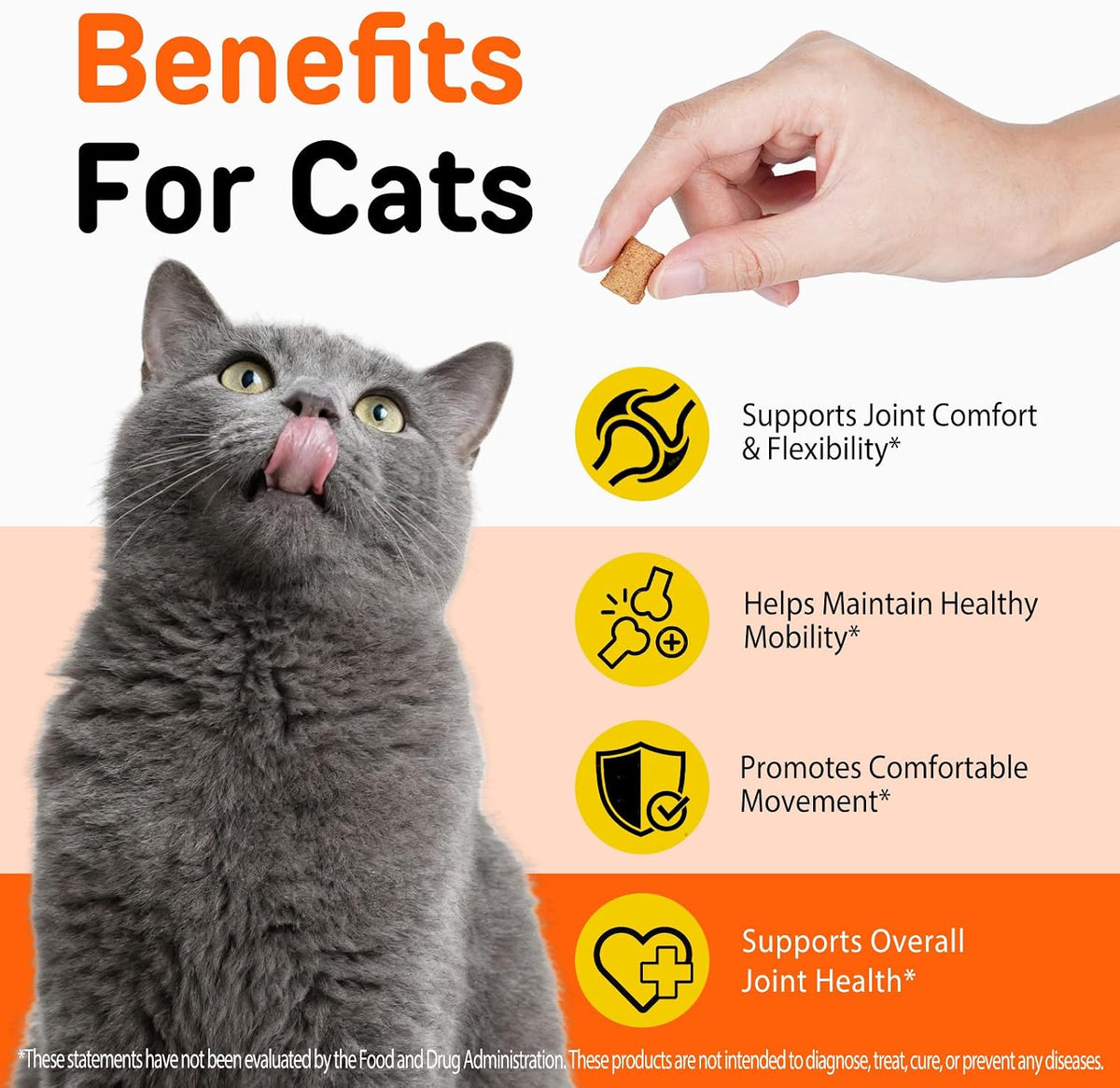 Ruduwu chicken flavored cat joint supplement pouch