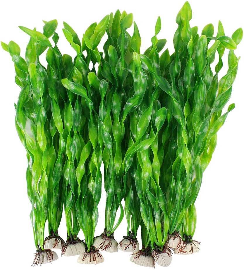 MyLifeUNIT artificial seaweed aquarium plants front view