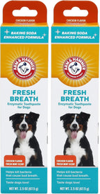 Arm & Hammer for Pets Fresh Breath Enzymatic Dog Toothpaste Vanilla Ginger Flavor Baking Soda Dental Gel Eliminates Bad Breath Safe Puppies Adult Dogs Daily Use 2.5 OZ Single at Home Dental Care - Image 10