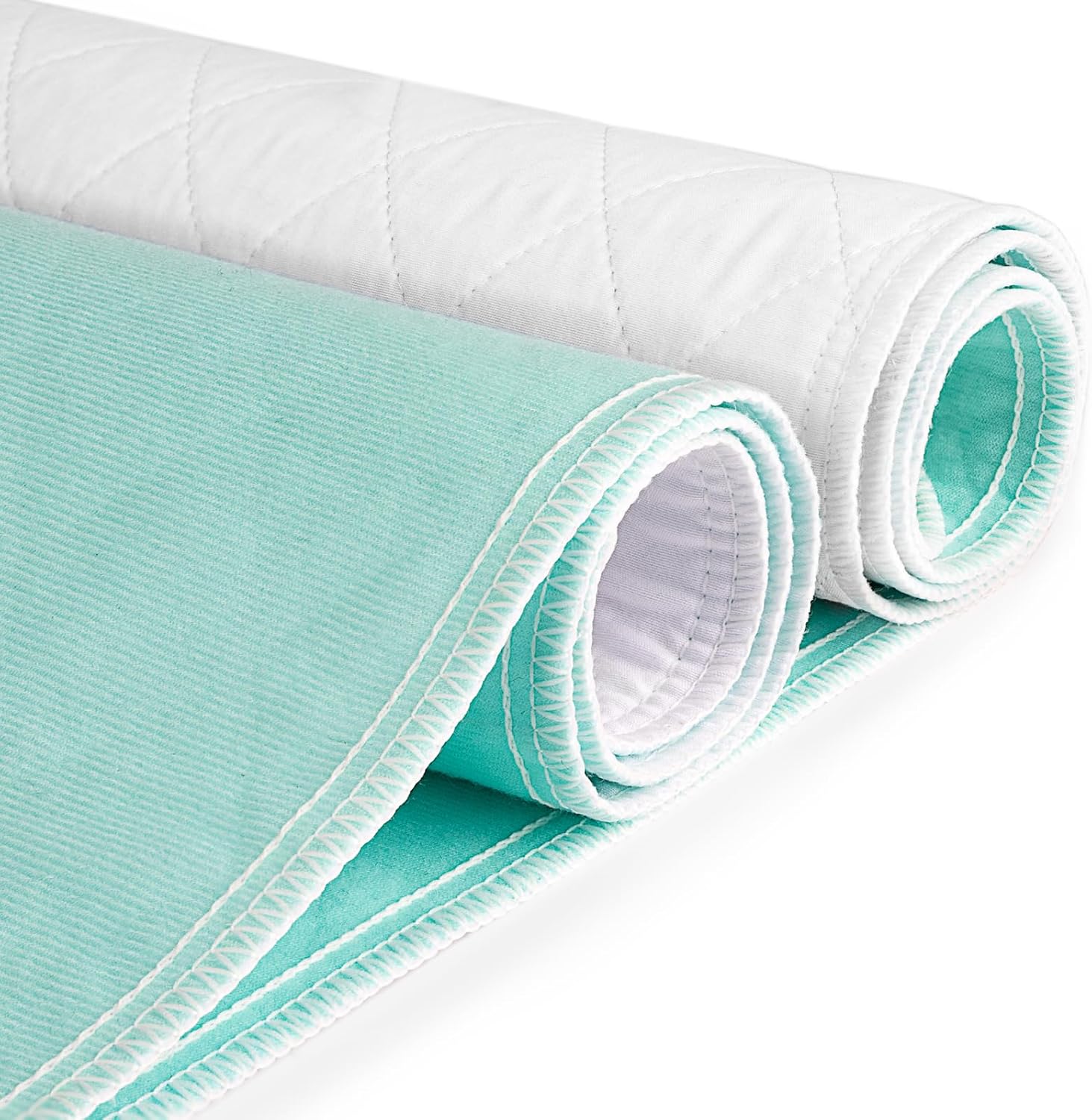 CoolShields waterproof incontinence bed pad 34x52 flat view